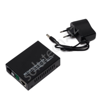 Медиаконвертер 10/100/1000 BASE-TX to 100/1000 BASE-FX (20KM)