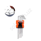 Шестигранный ключ CR-V, 10 * 8 * 6 * 5 * 4 * 3 * 2.5 * 2 * 1.5