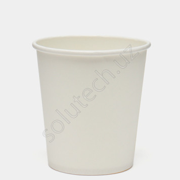 Стаканы бумажные одноразовые, белого цвета, 180 мл, 50 шт-1